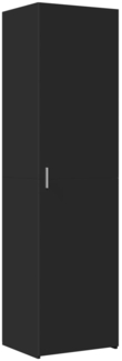 vidaXL Highboard Schwarz 50x42,5x185 cm Holzwerkstoff 3281414