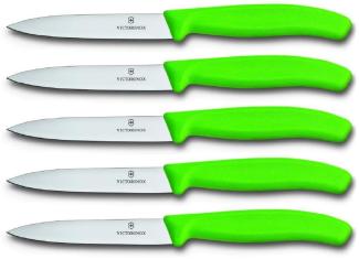 Victorinox Gemüsemesser 5er Set Swissclassic, Grün, 6.7706. L114.5