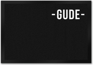 speecheese Fußmatte Gude Dialektgrüße Fußmatte Dialekt Begrüßung Gruß Haustüre Türe