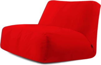 Sitzsack ‘Sofa Tube‘, Bezugstoff - Colorin, 100% Olefin, Red, 85x80x80 cm.