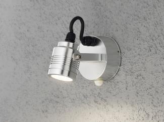 KONSTSMIDE No. 7941-310 Aussenwandleuchte Monza High Power LED 3000 K Alu mit Sensor