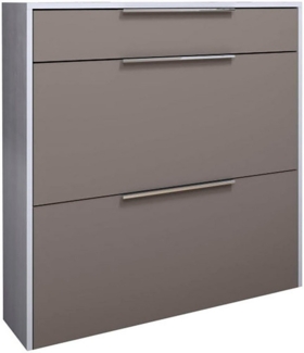 borchardt Möbel Schuhschrank Olivia Wandmontage, stehende Montage & Glasböden unter Mehr aus der Serie