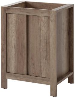 Waschtischunterschrank 60cm Country Eiche Nb. MOSINA-56, B x H x T ca. 60 x 79 x 46cm