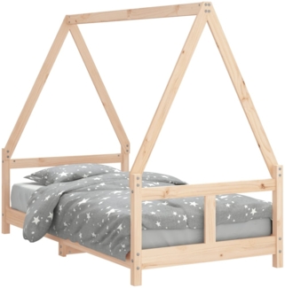 vidaXL Kinderbett 80x160 cm Massivholz Kiefer 834459