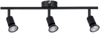 Paulmann No. 66757 Strahler Carolina 3-flammig Schwarz matt GU10