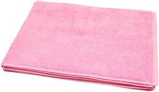 Saunatuch Frottier rosa 70x170 cm Baumwolle »Sensepura«