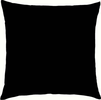 Kaeppel Kissenbezug Uni Mako-Satin, 100% Baumwolle, (1 Stück), Kissenhülle in vielen schönen Farbtönen mit Reißverschluss