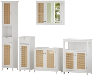 Badmöbel-Set Rosario Weiß 5 Teile Vicco