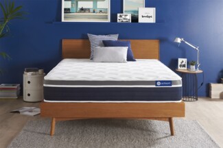 Actiflex confort matratze 180x220 cm, Taschenfederkern und Memory-Schaum, Härtegrad 3, Höhe :26 cm, 7 Komfortzonen