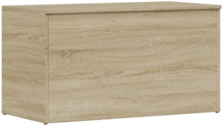 vidaXL Aufbewahrungstruhe Sonoma-Eiche 84x42x46 cm Holzwerkstoff 803059
