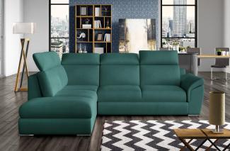 Wohnideebilder Loreto Grün Ecksofas & Eckcouches Lor_76