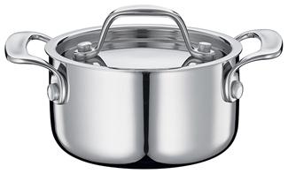 Mini Kochtopf mit Deckel CRISTAL 9 cm