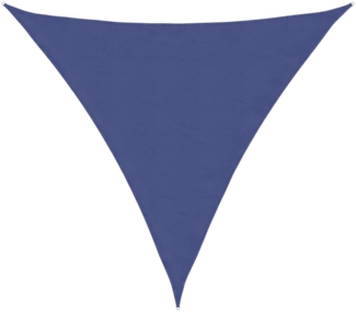 vidaXL Sonnensegel Oxford-Gewebe Dreieckig 4,5x4,5x4,5 m Blau 135563
