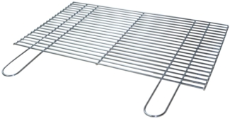 TrendLine Grillrost Edelstahl 67 x 40 cm viereckig verchromt Grill Rost