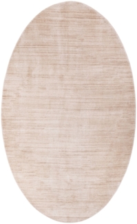 Morgenland Gabbeh Teppich - Loribaft Softy - NaturEleganz - oval - 230x150 - Beige