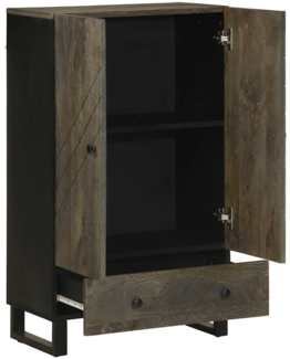 vidaXL Highboard 60x33x100 cm Massivholz Mango 4017714