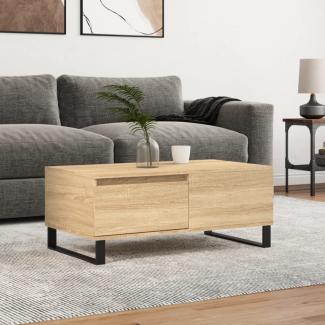 vidaXL Couchtisch Sonoma-Eiche 90x50x36,5 cm Holzwerkstoff 830815