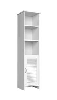 AX LIVING kleines Regal Oliveria W1D schmales Wandregal mit Stauraum