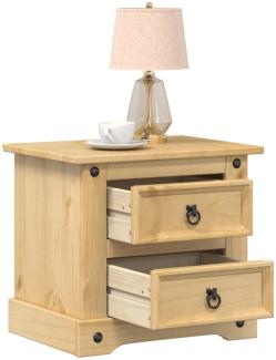vidaXL Nachttisch Corona 53x39x47 cm Massivholz Kiefer 4005658