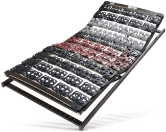 Tellerlattenrost mit Motor Mediflex Modul Motor, Beco, Kopfteil motorisch verstellbar, Fußteil motorisch verstellbar, Perfekte Körperanpassung, Druckentlastung und ein ideales Bettklima