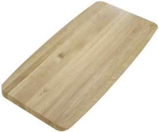Tischplatte Danielle 200x4x100 Massivholz Wildeiche geölt