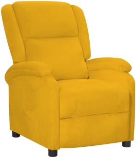 vidaXL Relaxsessel Gelb Stoff [342406]