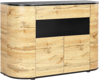 Sideboard JEROME 83 cm Heller Holzfarbton