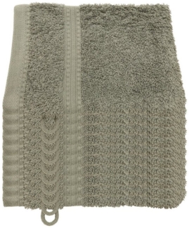 Julie Julsen Waschhandschuh 1-Waschhandschuh-Silbergrau-Waschhandschuh 15x21 cm, (1-St)