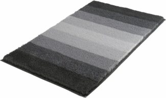 MEUSCH Badematte Palace, Höhe 23 mm, rutschhemmend beschichtet, fußbodenheizungsgeeignet, Kunstfaser, rechteckig, Badteppich, gestreift, mit Farbverlauf, waschbar