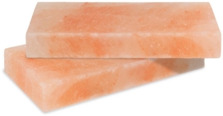 Clanmacy Grill-Salzstein 2X Mahlzeit Yakiniku Grillstein Hochwertiger Grillfliese 20x10x2,5cm (2-St)