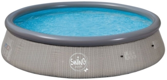 WICKER SWING Pools - 3,66m x 0,91m im Korbflecht-Design