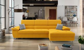 Ecksofa Cotere Mini Premium, Seite: Rechts, Farbe: Venus Velvet 2916 + Venus Velvet 2916 + Miu 2059