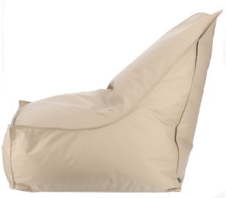 Jan Kurtz Sitzsack Gordon, Polyester taupe, 70 x 80 x 80 cm