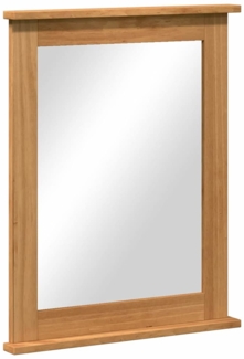 vidaXL Spiegel VIGO Honigbraun 55,5 x 5 x 70 cm Massivholz Kiefer 4019125