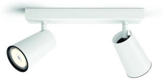 Philips PAISLEY bar/tube white 2xNW