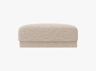 Micadoni Hocker Miley 1-Sitzer Chenille Haga Beige
