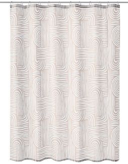 Kleine Wolke Duschvorhang Linja Breite 180 cm (Set)
