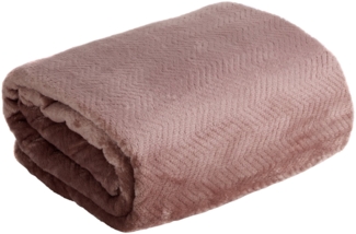 Wohndecke Kuscheldecke Decke MICROFASER Sofadecke Tagesdecke CINDY5 200x220 orange