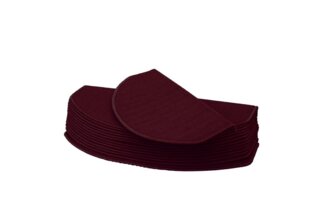 MCW Stufenmatte Stufenmatte MCW-G49, halbrund, Höhe: 0,5 mm, Kantenverstärkung, Antirutsch-Effekt, Trittschalldämpfung