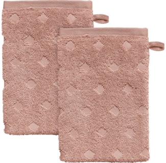 Erwin Müller Waschhandschuh Waschhandschuh "Baden-Baden" 2er-Pack, Frottier, Walk-Frottier Uni