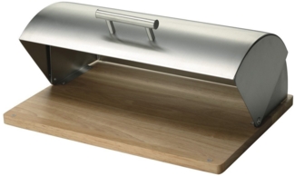 Zeller Present Brotkasten, rostfreier Stahl, (einzeln, 0-tlg, einzeln)