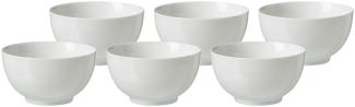 Ritzenhoff & Breker BIANCO Müslischale 15 cm weiß 6er Set