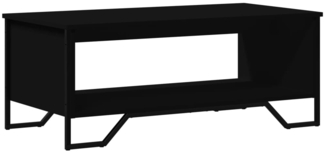 vidaXL Couchtisch Schwarz 100x51x40 cm Holzwerkstoff 848479