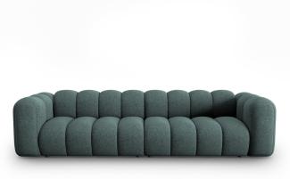 Micadoni Modulares Sofa Lupine 4-Sitzer Chenille Petrol