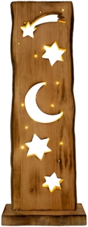 Weihnachtsbeleuchtung Draußen LED Weihnachtsdeko Außen Holz mit Timer 5270627