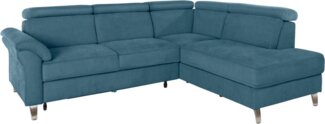 sit&more Ecksofa Arngast L-Form, inklusive Kopfteilverstellung und Federkern