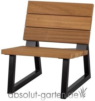 Gartenstuhl Banco aus Metall und Holz