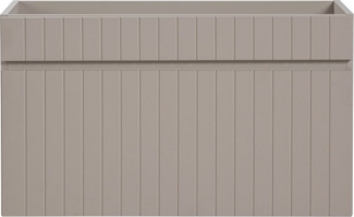 Waschbeckenunterschrank 80 cm Auszug Kaschmir IRAKLIO-56-CASHMERE B/H/T ca. 80/46/45,6cm