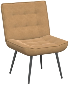 vidaXL Relaxsessel Braun 64x74x84 cm Samt 4012324