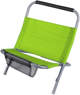 Sunnydays Strandstuhl Klappstuhl Strandliegestuhl "LE DELANO" 224718 anis-grün